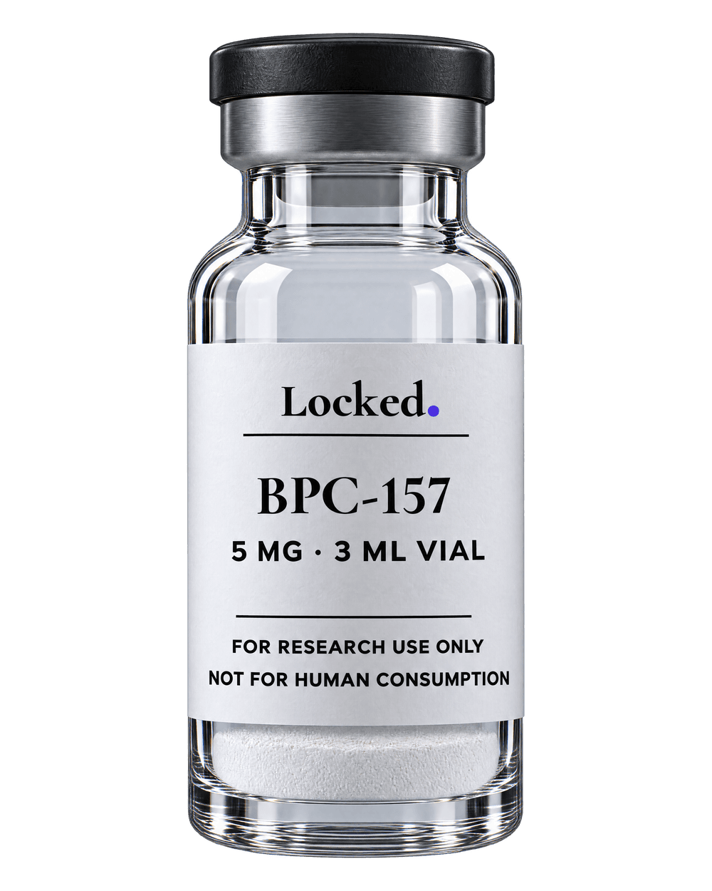 BPC-157 in a sealed Locked vial