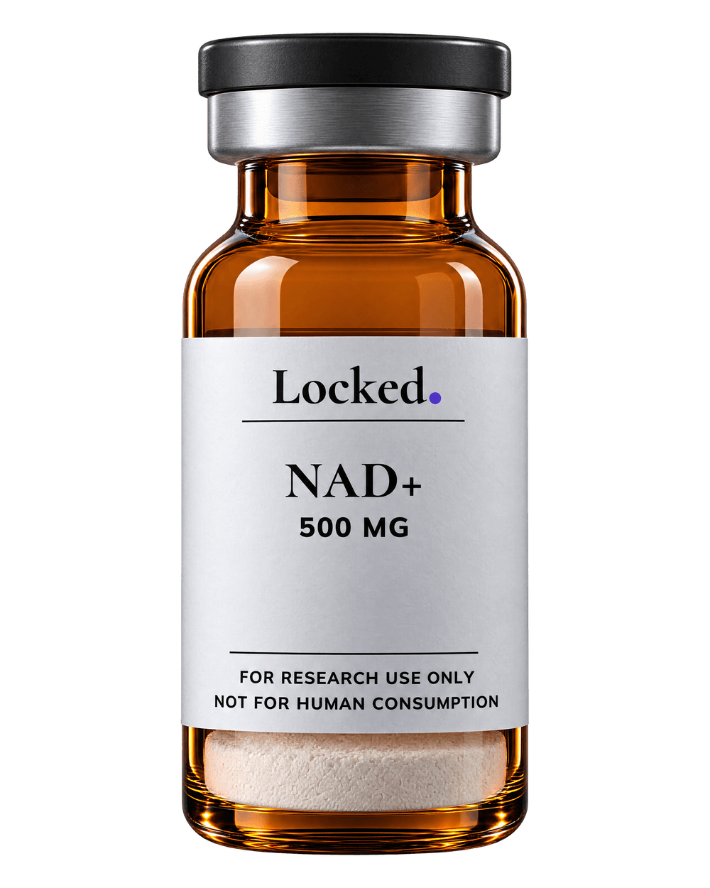 NAD+ in a sealed Locked vial